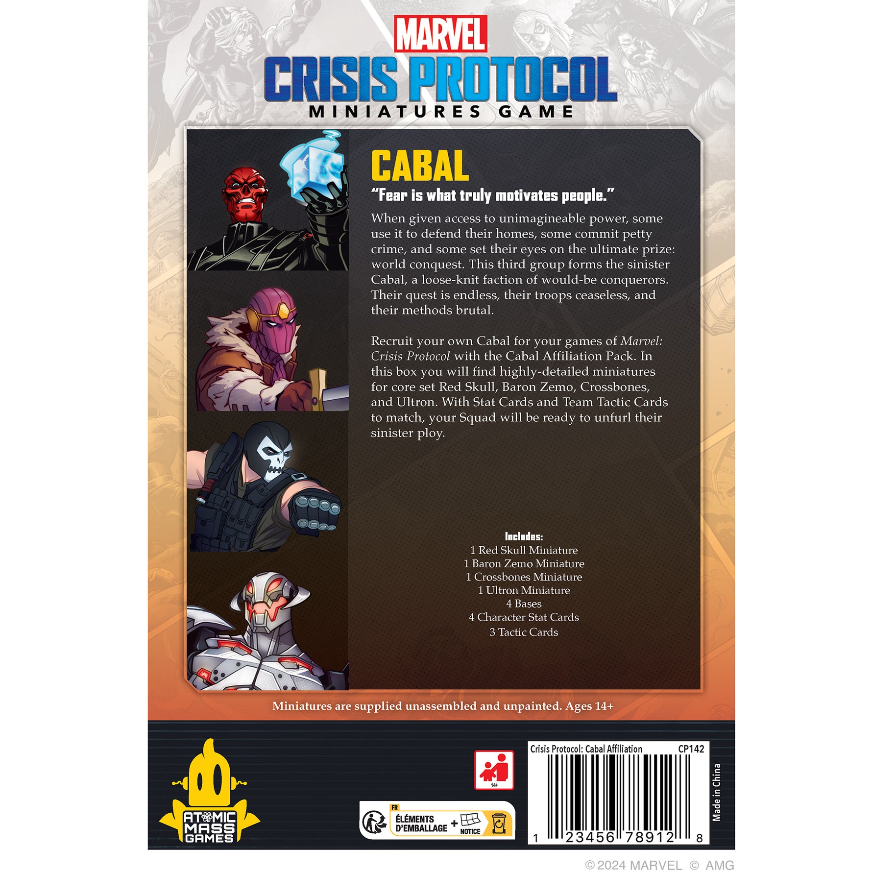 Marvel Crisis Protocol : Cabal Affiliation Pack